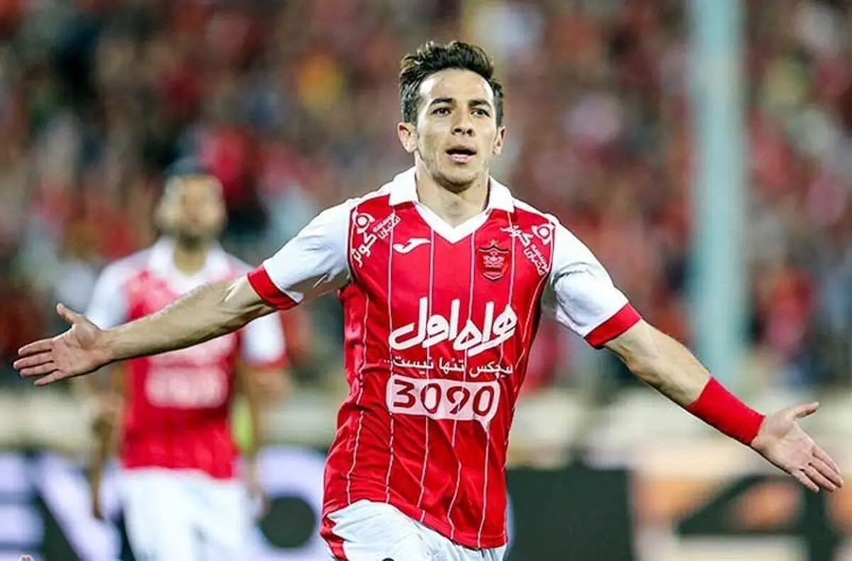 احمدزاده بهترین بازیکن دیدار پرسپولیس -  الوصل