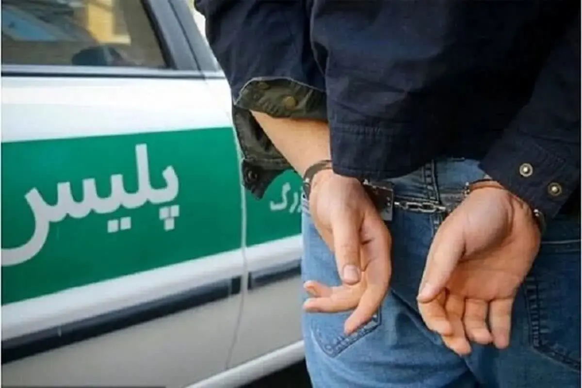 دستگیری شرور مسلح در محدوده خیابان سهرودی تهران