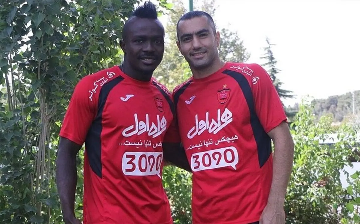 تلاش پرسپولیسی‌ها برای ناکامی منشا + عکس