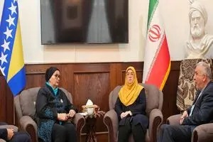 دیدار سخنگوی دولت ایران با وزیر خارجه پیشین بوسنی