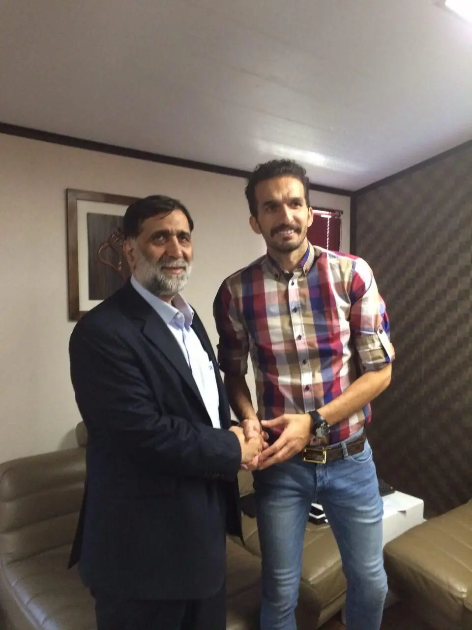 محمد نوری به تراکتورسازی پیوست+عکس