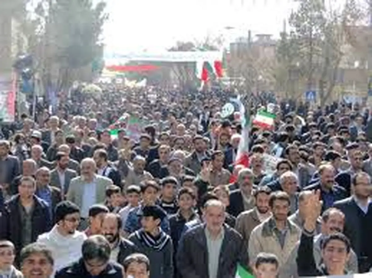 برگزاری راهپیمایی 22 بهمن در 50 نقطه شهری و روستایی سیستان و بلوچستان