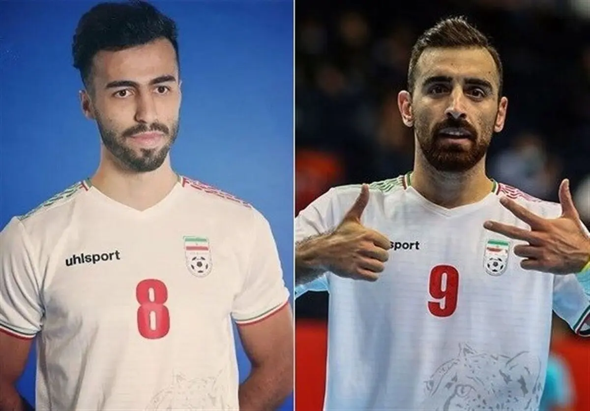 دو ملی‌پوش ایران، نامزد کسب عنوان مرد سال فوتسال جهان