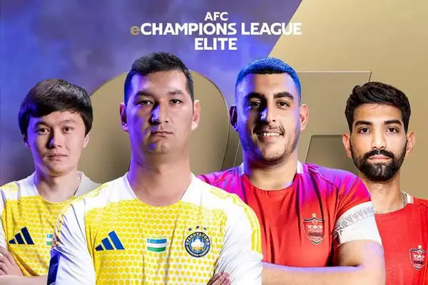 رقابت پرسپولیس و پاختاکور برای فینال لیگ الکترونیک نخبگان آسیا