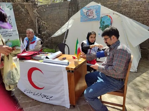 آمار خدمات نوروزی هلال احمر به مسافران