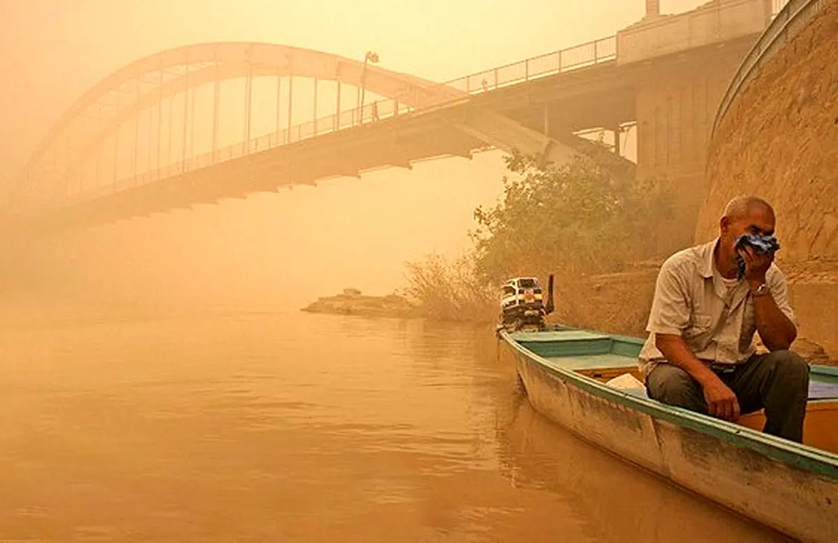 آلودگی هوای پنج شهر خوزستان/ کیفیت هوا ناسالم برای تمامی گروه‌ها