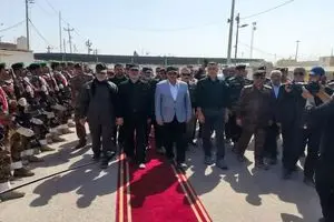 بازدید وزیران کشور ایران و عراق از پایانه مرزی شلمچه