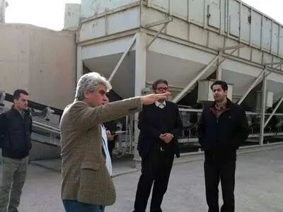 بازدید از کارخانه آسفالت شهرداری کرج