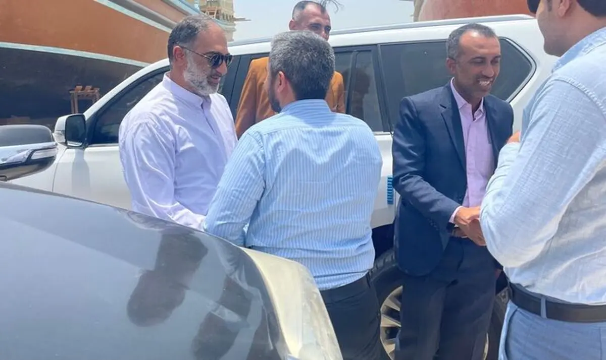 معاون وزیر ورزش و جوانان وارد قشم شد