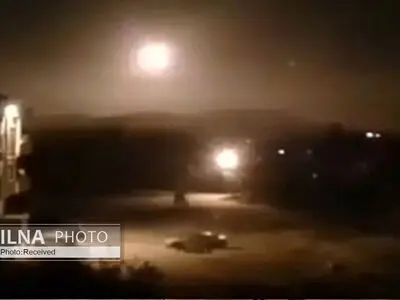 مقابله پدافند هوایی ارتش سوریه با حمله موشکی رژیم صهیونیستی
