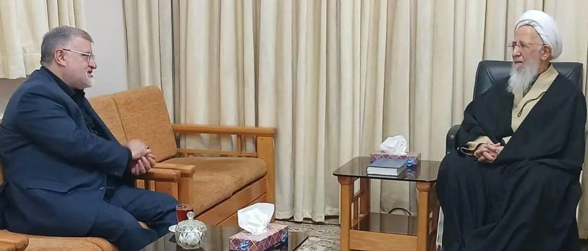 تأکید بر خدمت بی‌منت به مردم در دیدار استاندار تهران با آیت‌الله جوادی آملی
