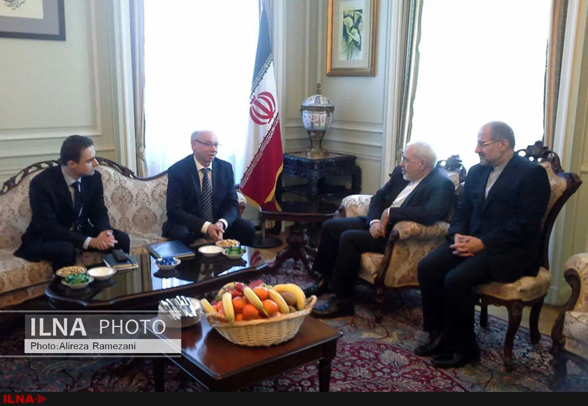 رییس هیات روابط با ایران در پارلمان اروپا با ظریف دیدار کرد