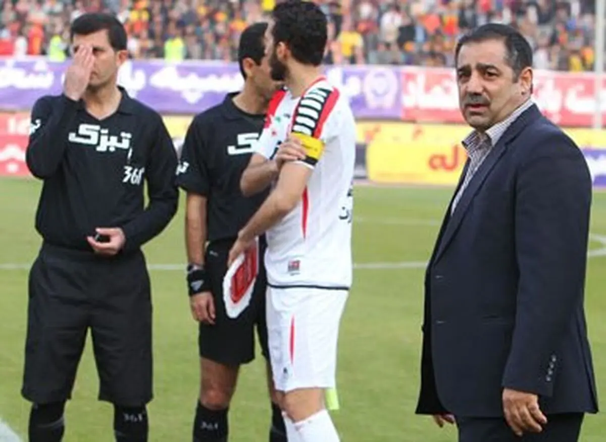 ویدئو: واکنش جلال مرادی به اعتراض منصوریان