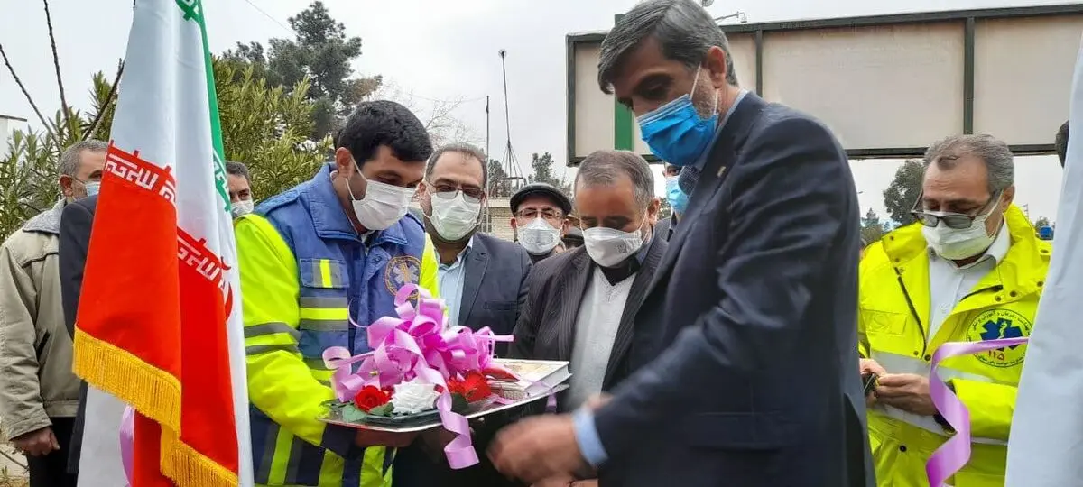 افتتاح اولین پایگاه اورژانس شهرک‌های صنعتی استان در شهرک صنعتی سمنان