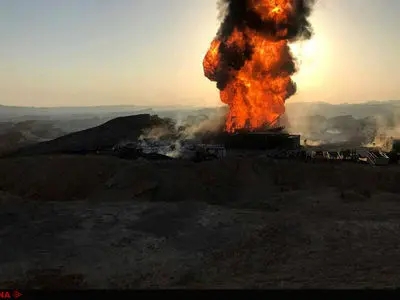 توضیحات اداره کار خوزستان در مورد حادثه دکل رگ‌سفید