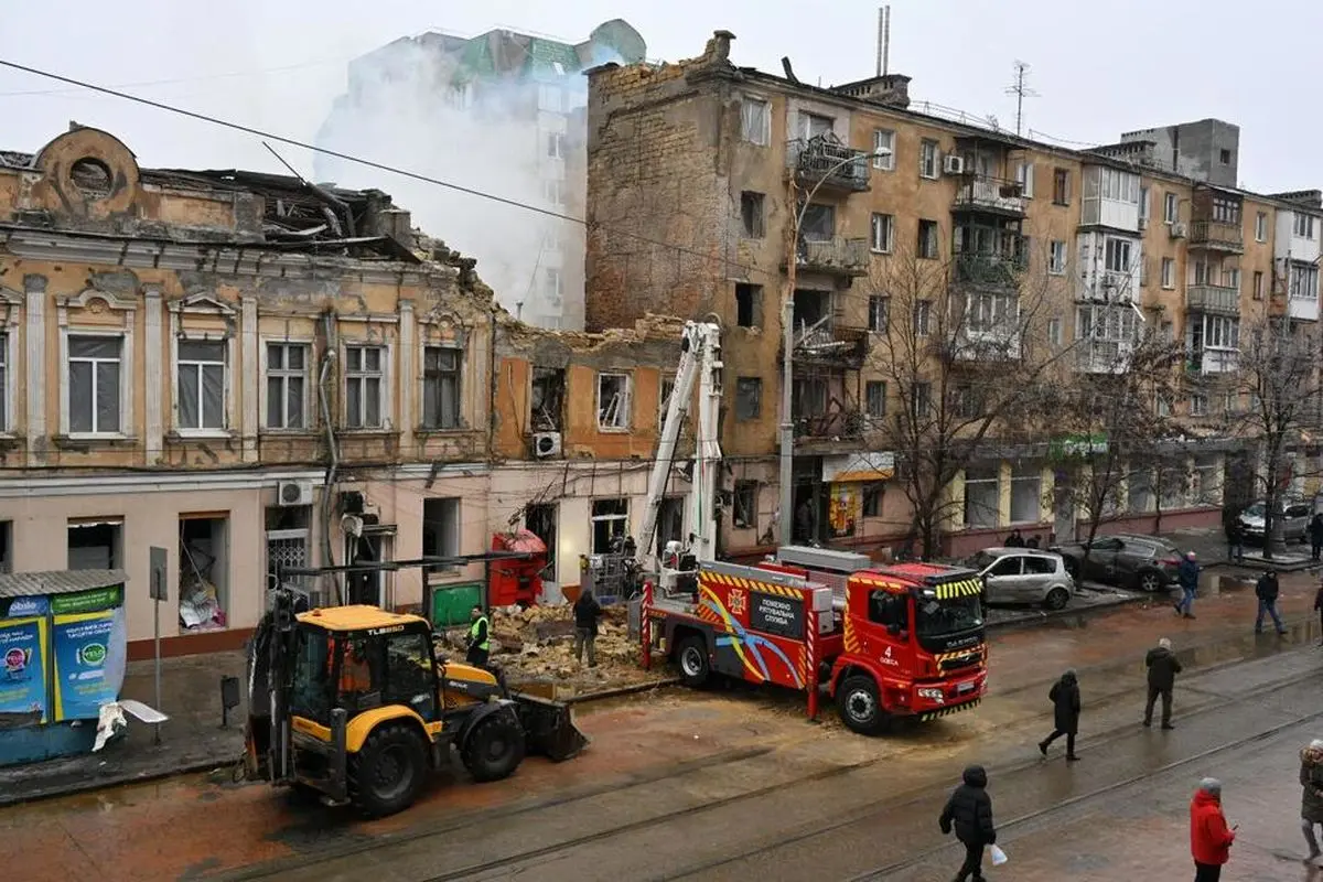 ۲۴ کشته و زخمی در پی حمله پهپادی روسیه به اوکراین 