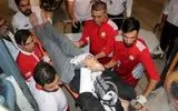 انتقال ۱۵ مصدوم سانحه واژگونی اتوبوس زائران ایرانی در عراق از مرز خسروی به مراکز درمانی کشور