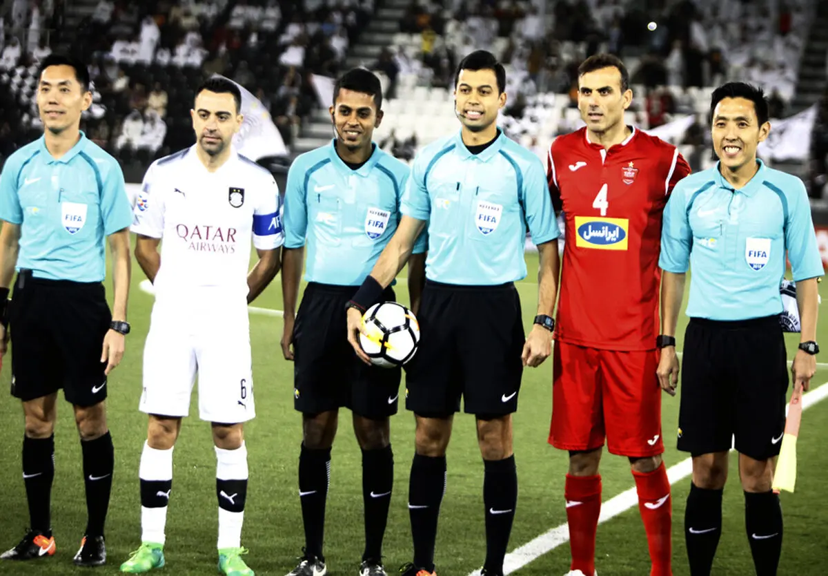 پوستر باشگاه السد برای تقابل با پرسپولیس