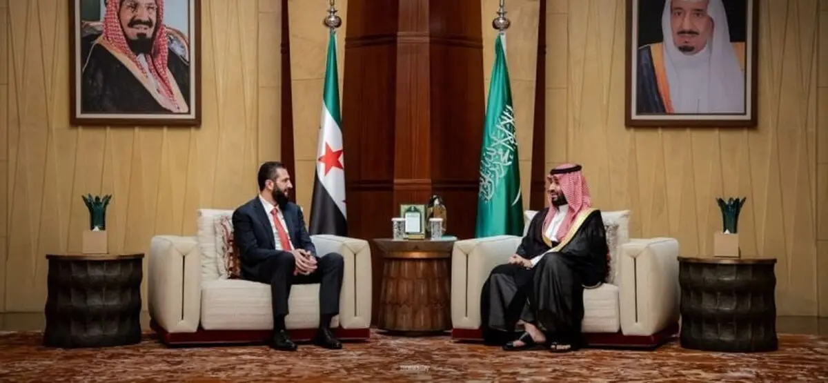 بن سلمان با الجولانی دیدار کرد