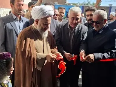 افتتاح مدرسه‌ سه کلاسه ساخت قرارگاه خاتم‌الانبیاء (ص) در شهرستان نقده
