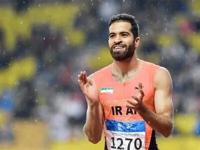 حسن تفتیان در رقابت‌های دو و میدانی بین‌المللی فرانسه سوم شد