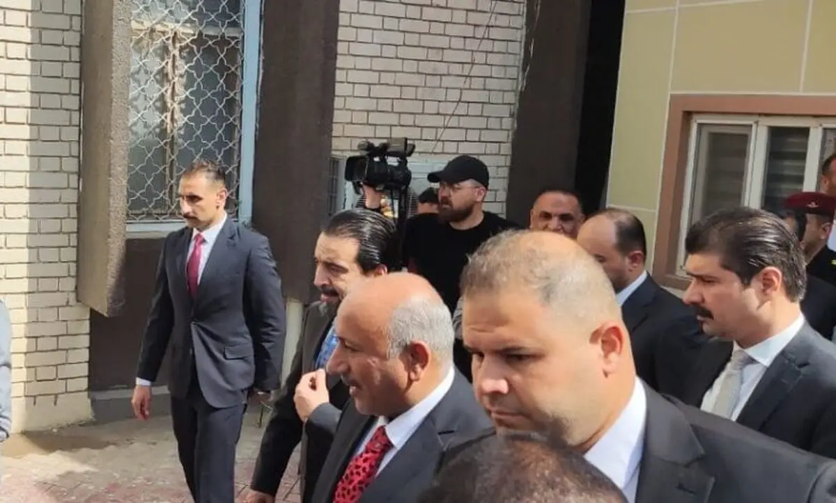 الحلبوسی وارد کربلا شد
