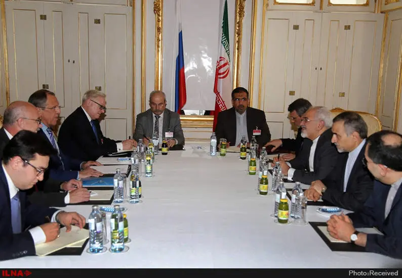14-دیدار سرگئی لاوروف وزیر امور خارجه روسیه با ظریف
