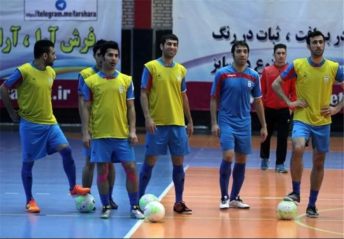 از کفپوش جدید سالن مرکز ملی فوتبال رونمایی می‌شود