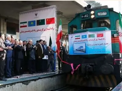 First Chinese freight train to leave Iran for China