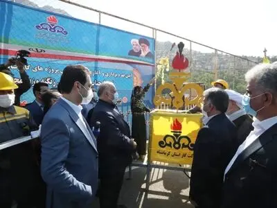پروژه گازرسانی به نودشه به بهره برداری رسید/ برخورداری ۴۳۰۰ خانوار شهری و روستایی از نعمت گاز طبیعی