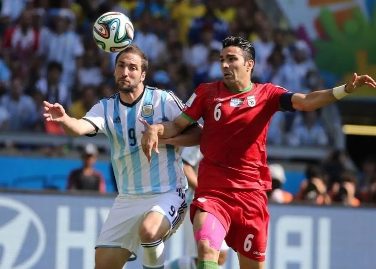 نکونام: VAR بود از مسی و آرژانتیتن امتیاز می‌گرفتیم