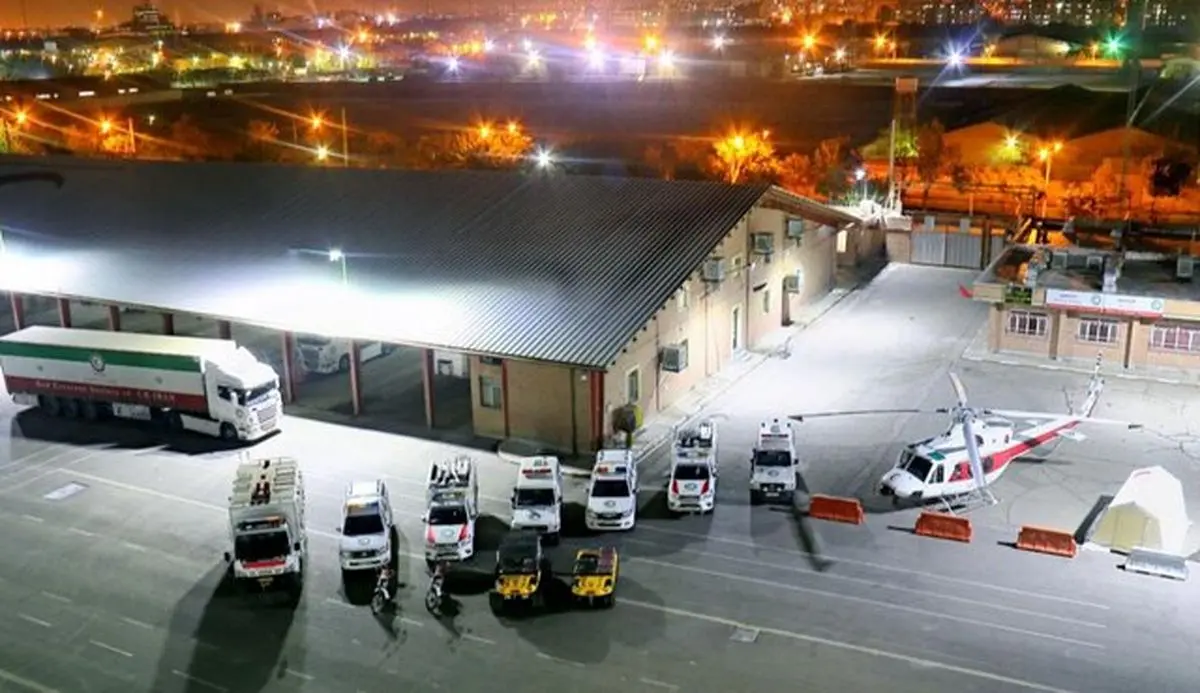 آماده‌باش تیم‌های عملیاتی هلال احمر در پی هشدار هواشناسی