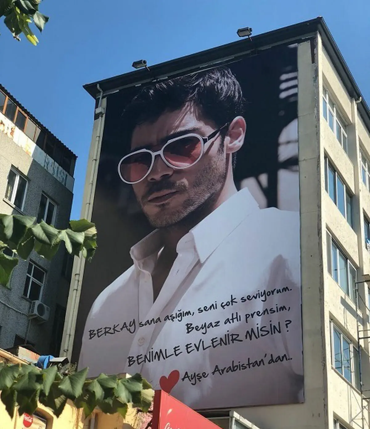خواستگاری جنجالی دختر جوان از بازیگر معروف در خیابان + عکس