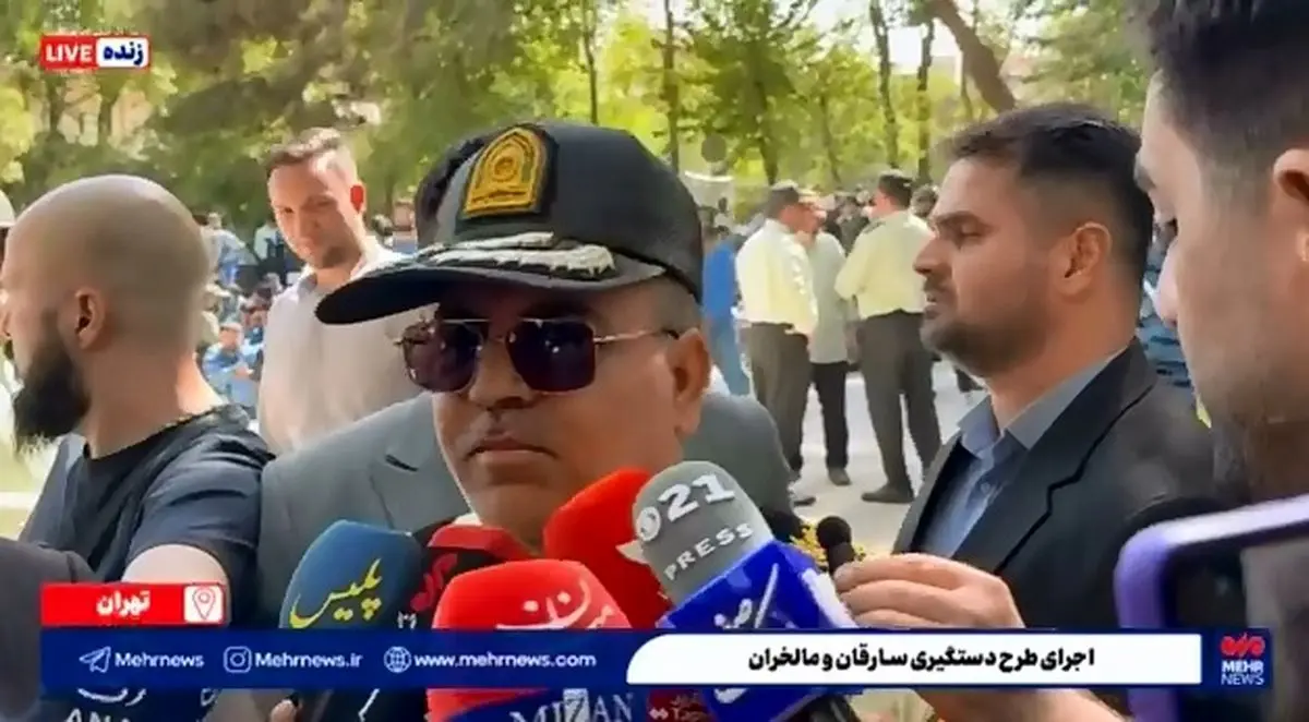 جزئیات دستگیری ۱۴۵ سارق خشن موبایل و منزل و ۱۵ مالخر توسط پلیس آگاهی تهران بزرگ + فیلم