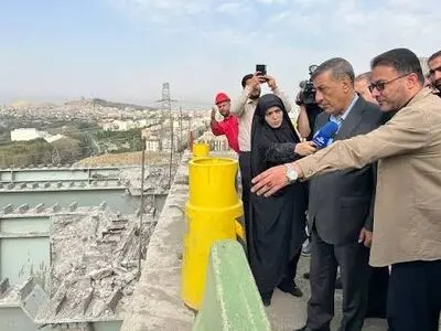 بازدید قائم‌پناه از پل شهید رئیسی