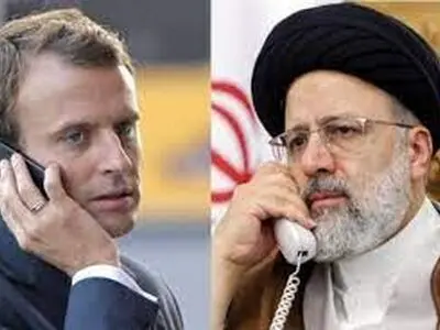 خلال محادثاته الهاتفیة مع ماکرون... ایة الله رئیسی : مصالح الشعب الایرانی یجب ان تتحقق فی جمیع المفاوضات