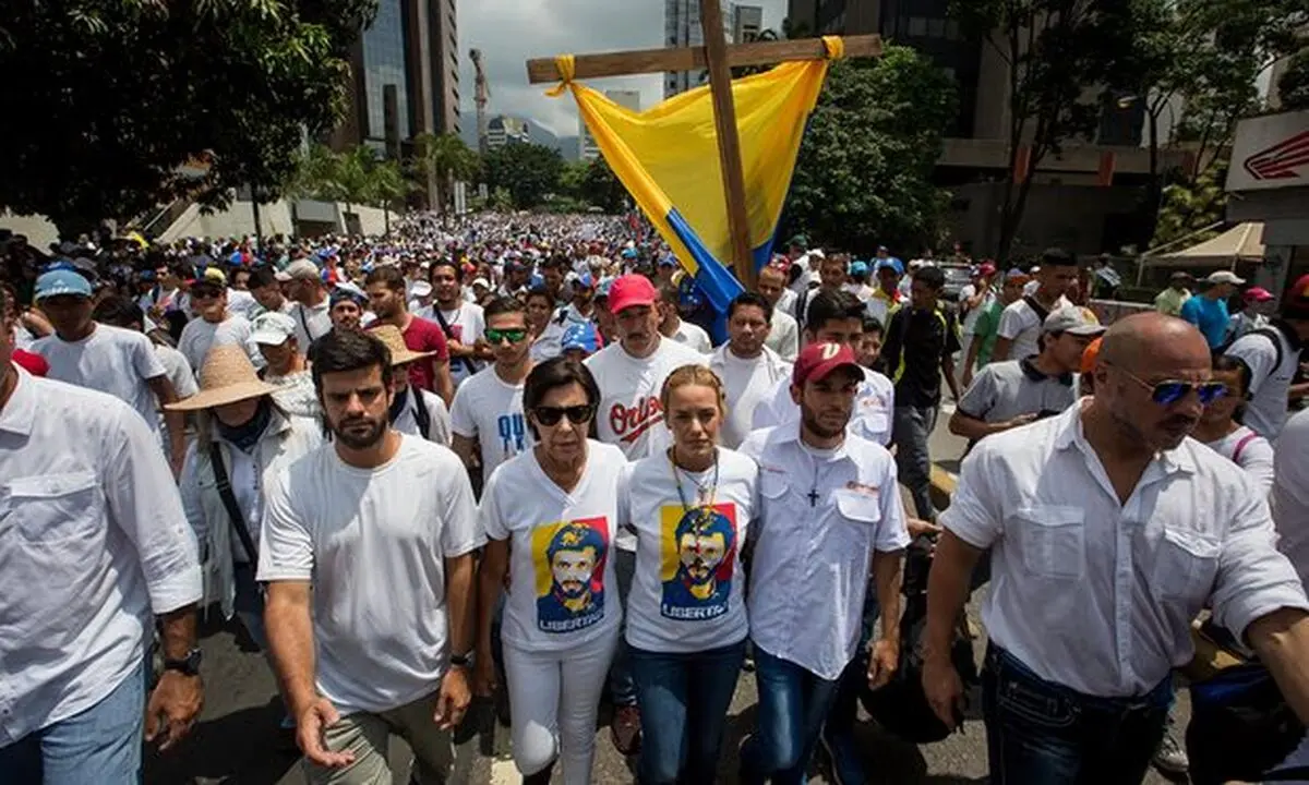 Thousands march in Venezuela in honour of those killed in unrest