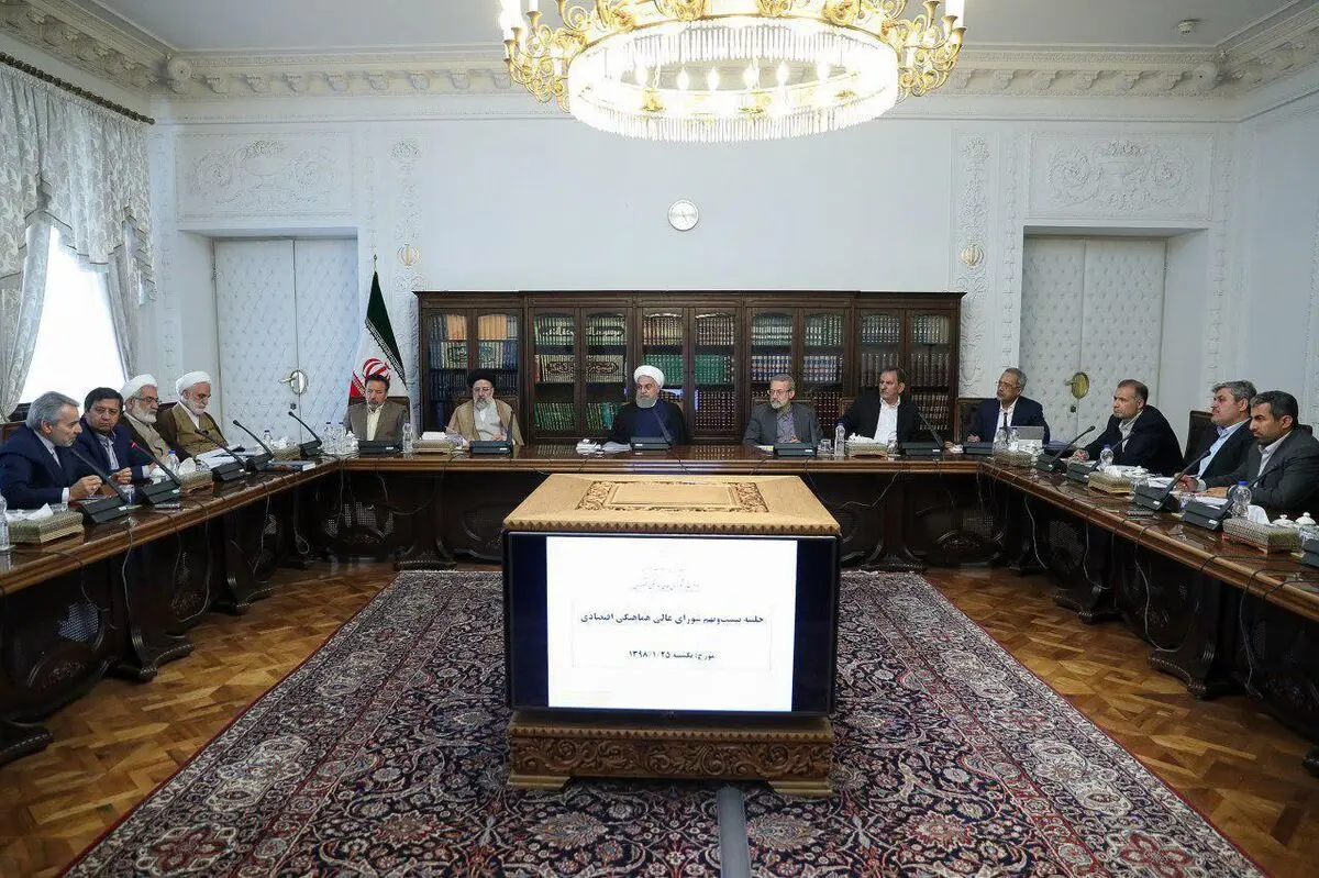 جلسه شورای عالی هماهنگی اقتصادی برگزار شد