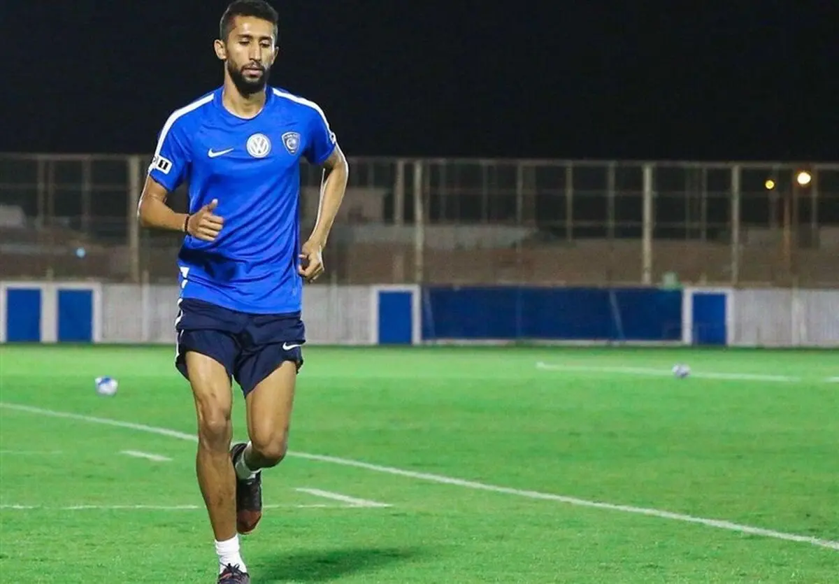ستاره الهلال مصدوم شد