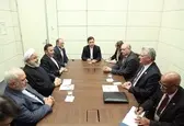 دیدار و رایزنی حسن روحانی با رئیس‌جمهور کوبا