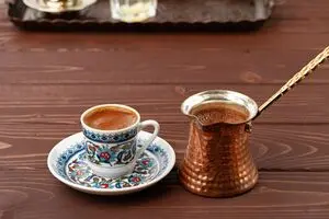 روش دم کردن قهوه ترک روی گاز