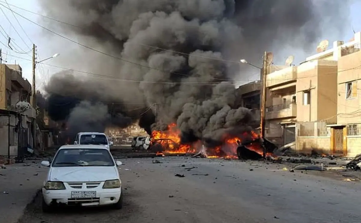 وقوع انفجار در دیرالزور سوریه