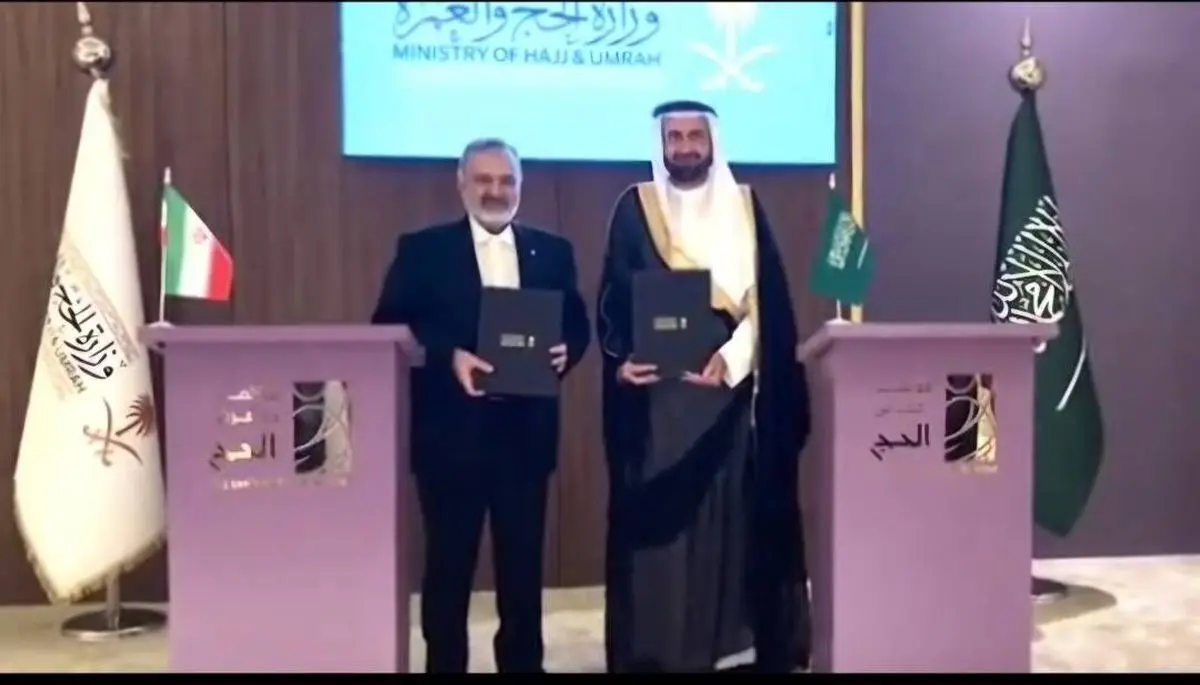 رئيس منظمة الحج والزيارة الإيرانية يسلم رسالة رئيس الجمهورية إلى ولي عهد السعودية