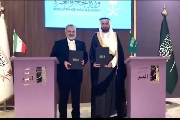 رئيس منظمة الحج والزيارة الإيرانية يسلم رسالة رئيس الجمهورية إلى ولي عهد السعودية