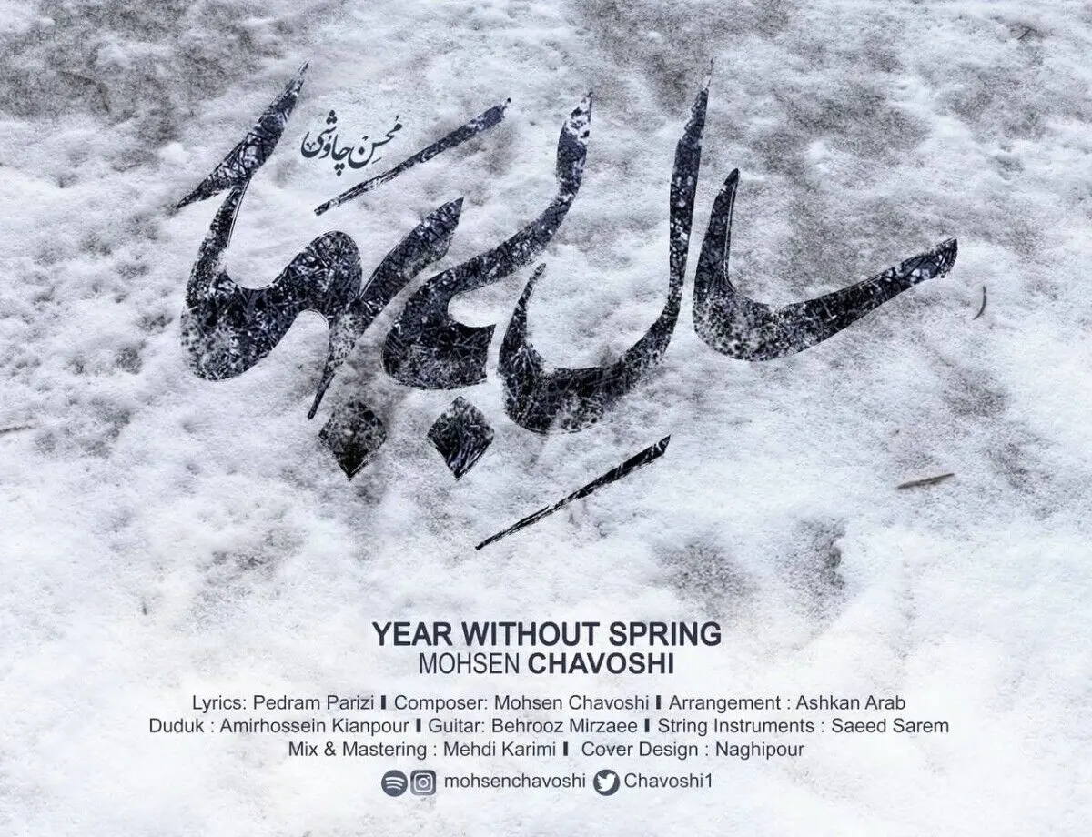 «سال بی‌ بهار» با صدای محسن چاوشی/ اثری برای درگذشتگان امسال+صوت