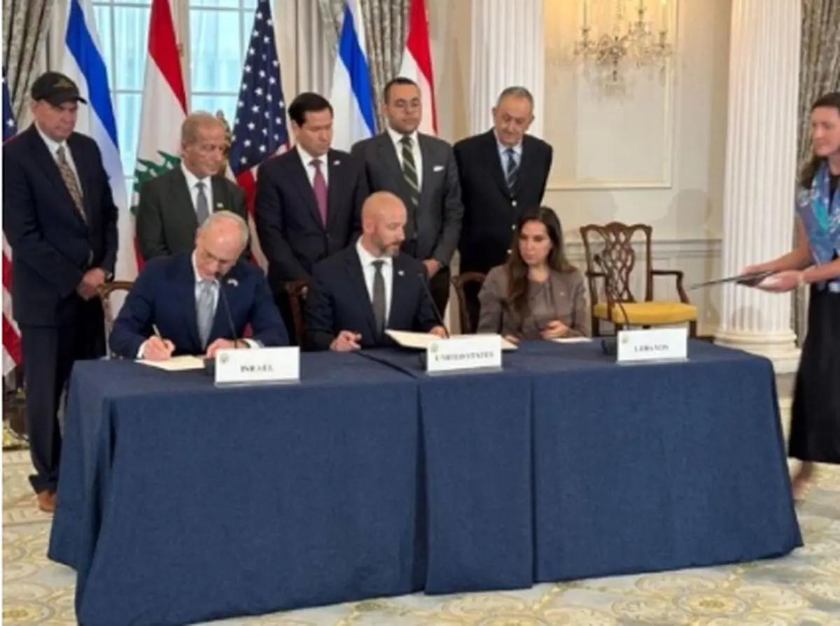 لبنان و اسرائیل «توافق چارچوبی» را با نظارت آمریکا امضا کردند