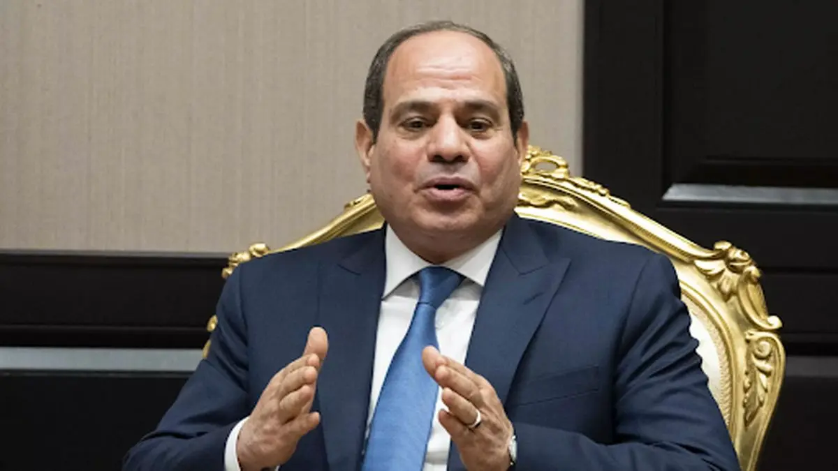 دیدار فیدان با رئیس جمهور مصر در قاهره