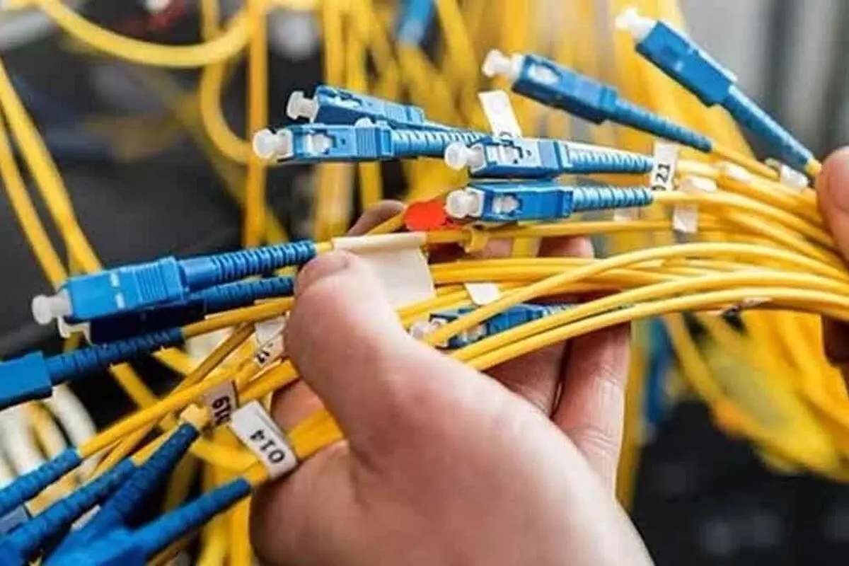 ۳۷ شهر گلستان تحت پوشش فیبر نوری است