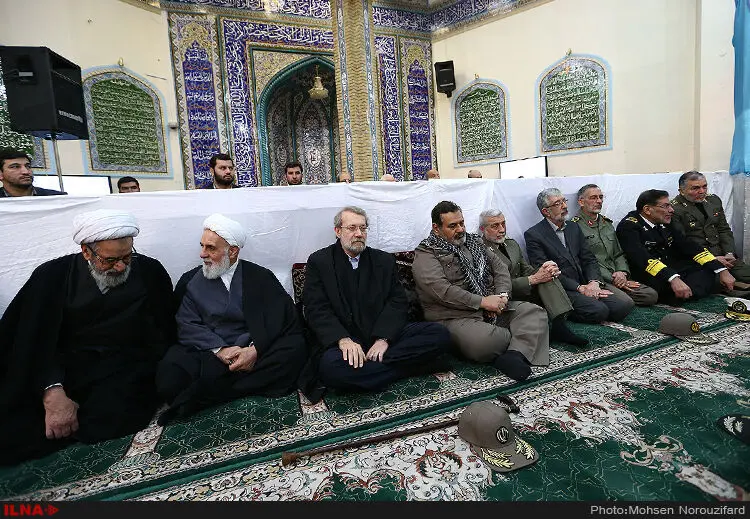 مراسم تشییع پیکر سر لشکر سلیمی برگزار شد + تصاویر