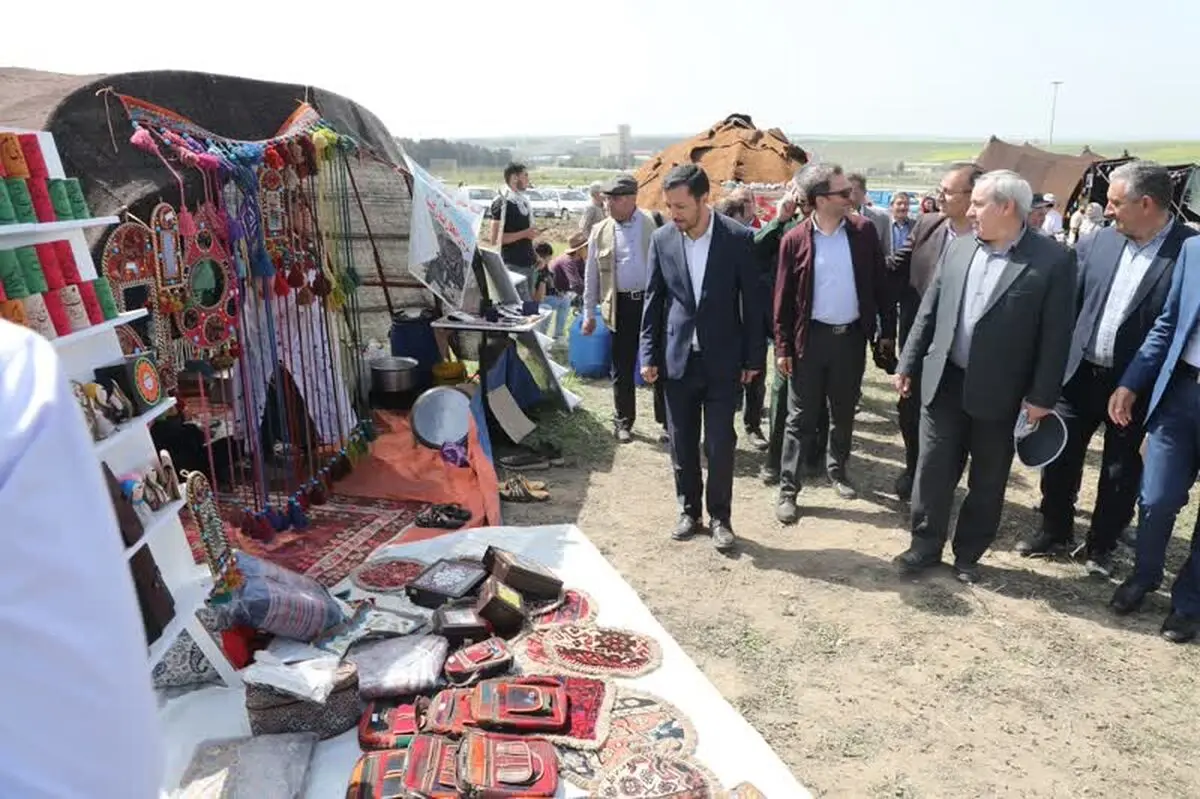 حضور هنرمندان صنایع‌دستی در 28 غرفه جشنواره کوچ عشایر شاهسون مغان